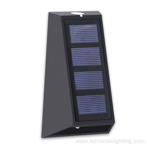 Solar Led Wireless Wall Light Decoration Garden Lamp